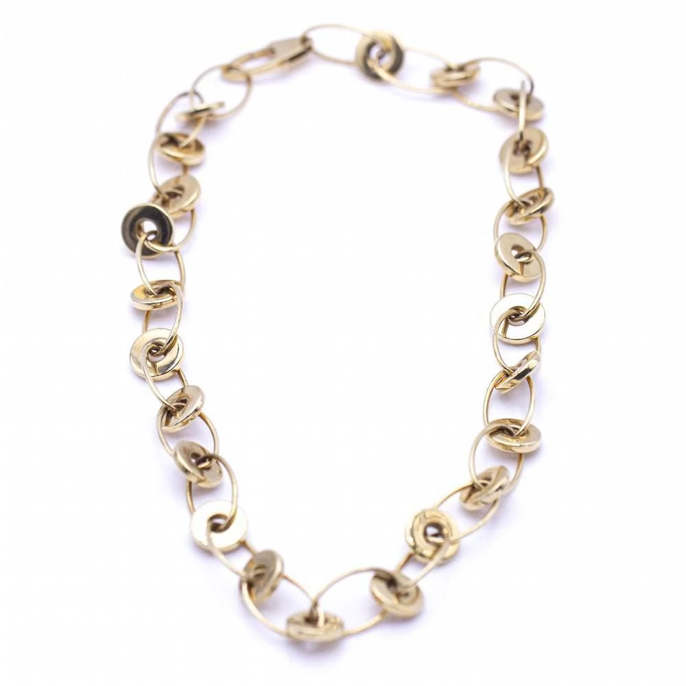 Necklace Creole in yellow gold - Image 5