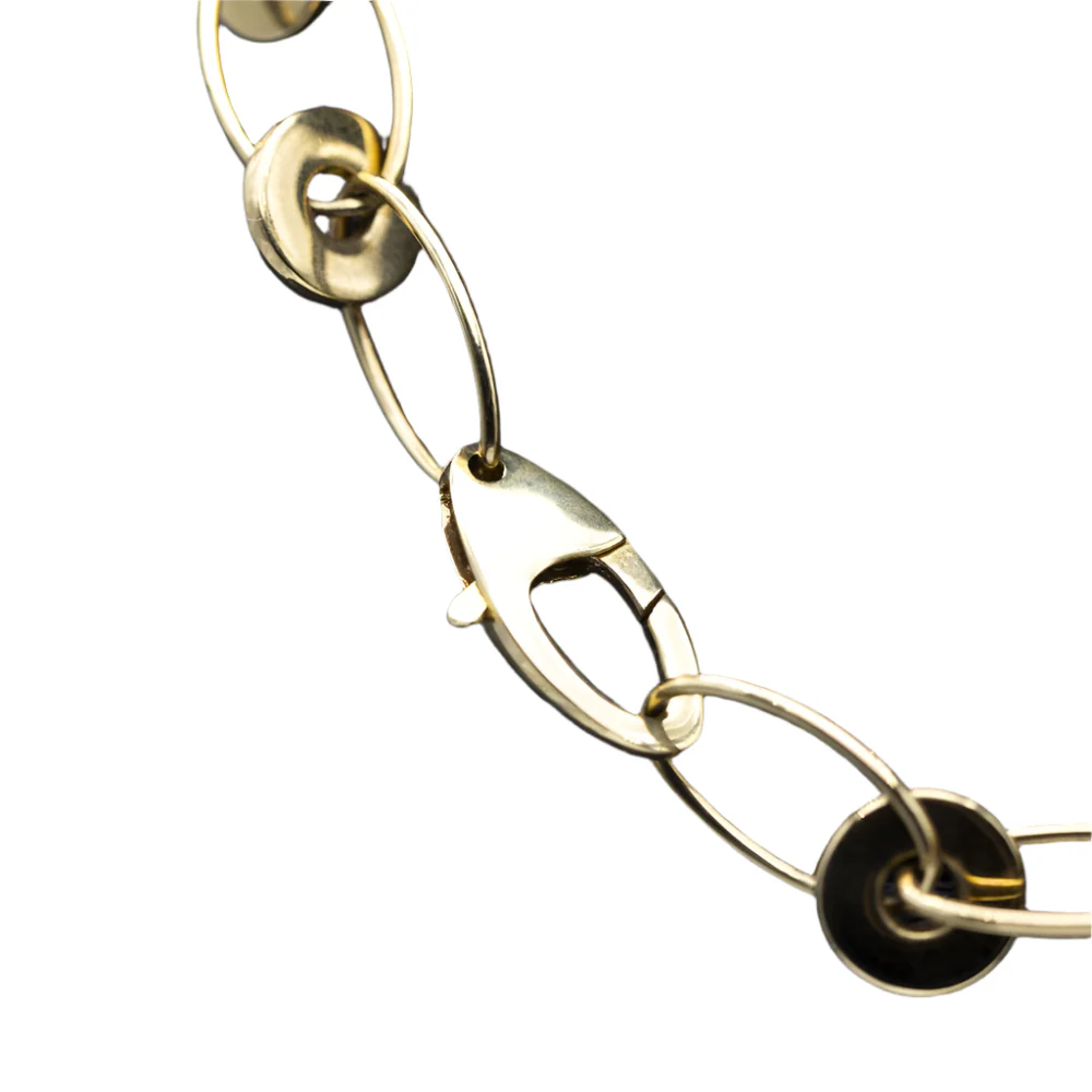 Necklace Creole in yellow gold - Image 7