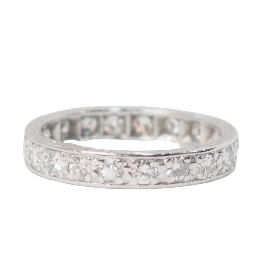 Ring Alliance in white gold and diamonds