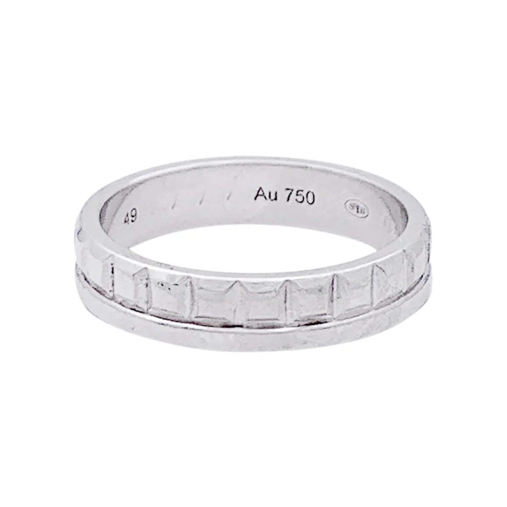 BOUCHERON "Quatre Radiant Edition" Wedding band ring in white gold. - Image 3