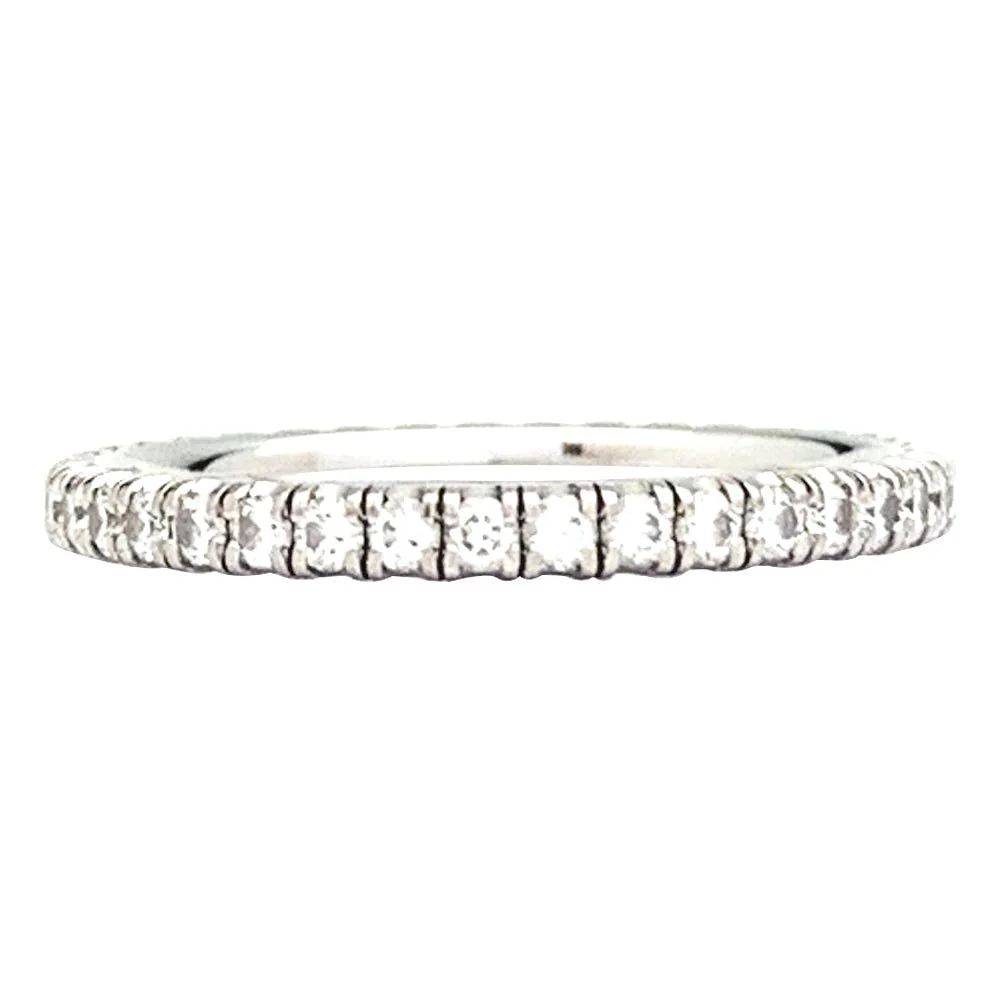 Cartier wedding ring, “Etincelle”, white gold, diamonds - Image 3