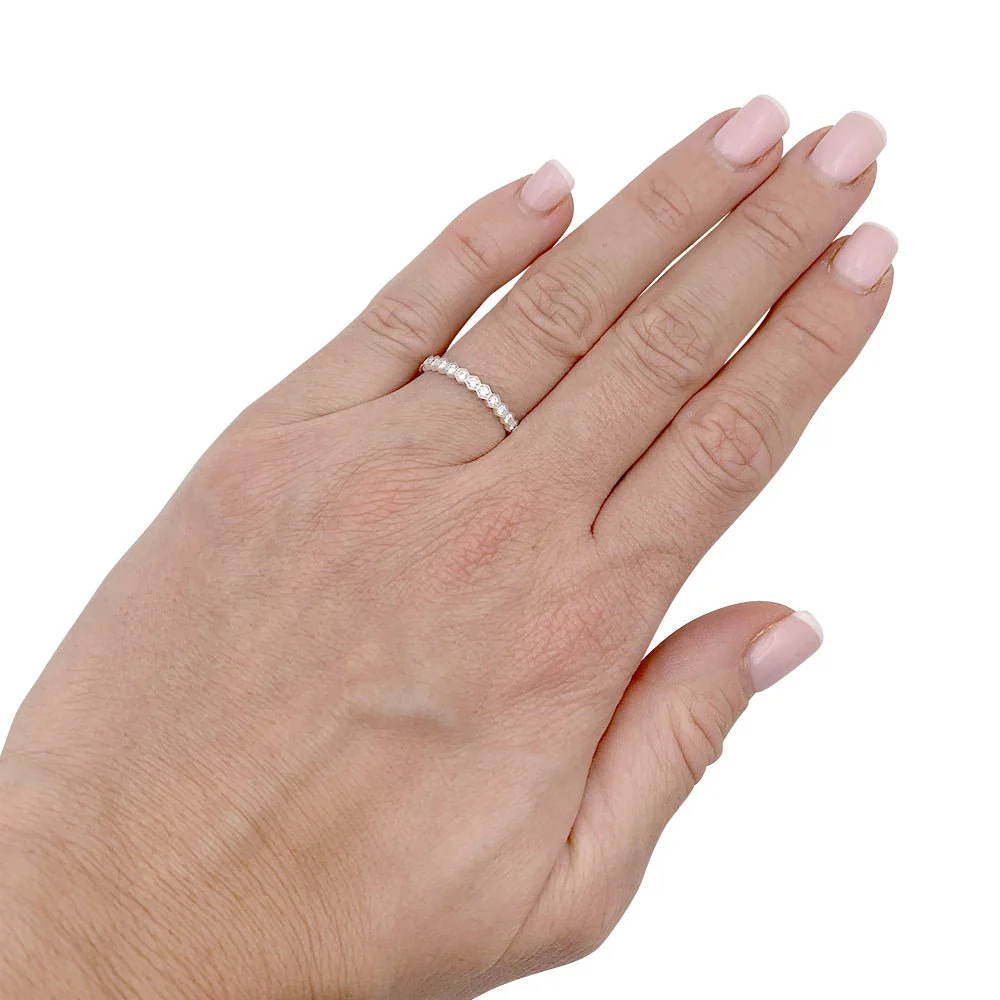 CHAUMET “Bee my Love” wedding ring in white gold and diamonds - Image 2