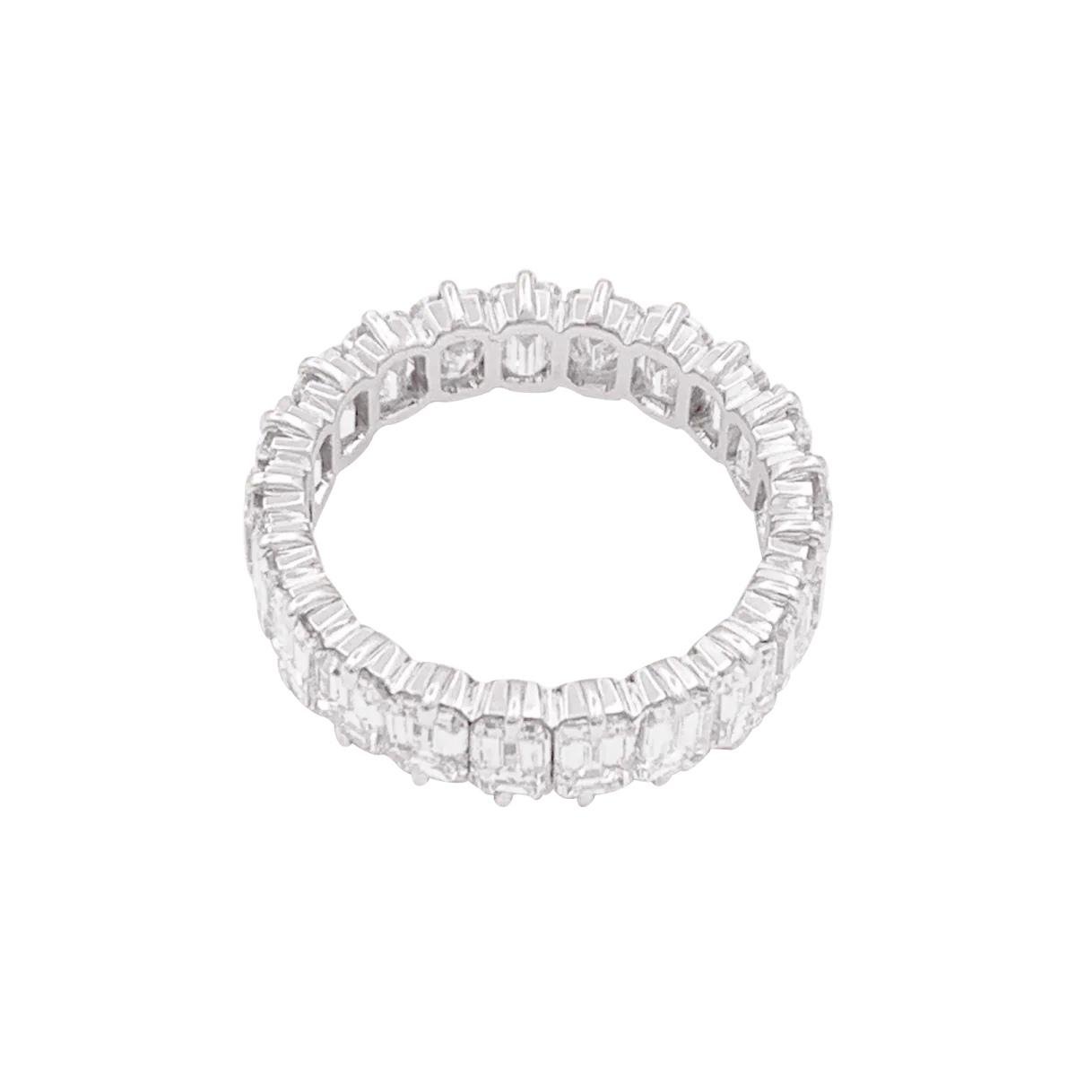 Ring Alliance in white gold and diamonds - Image 4