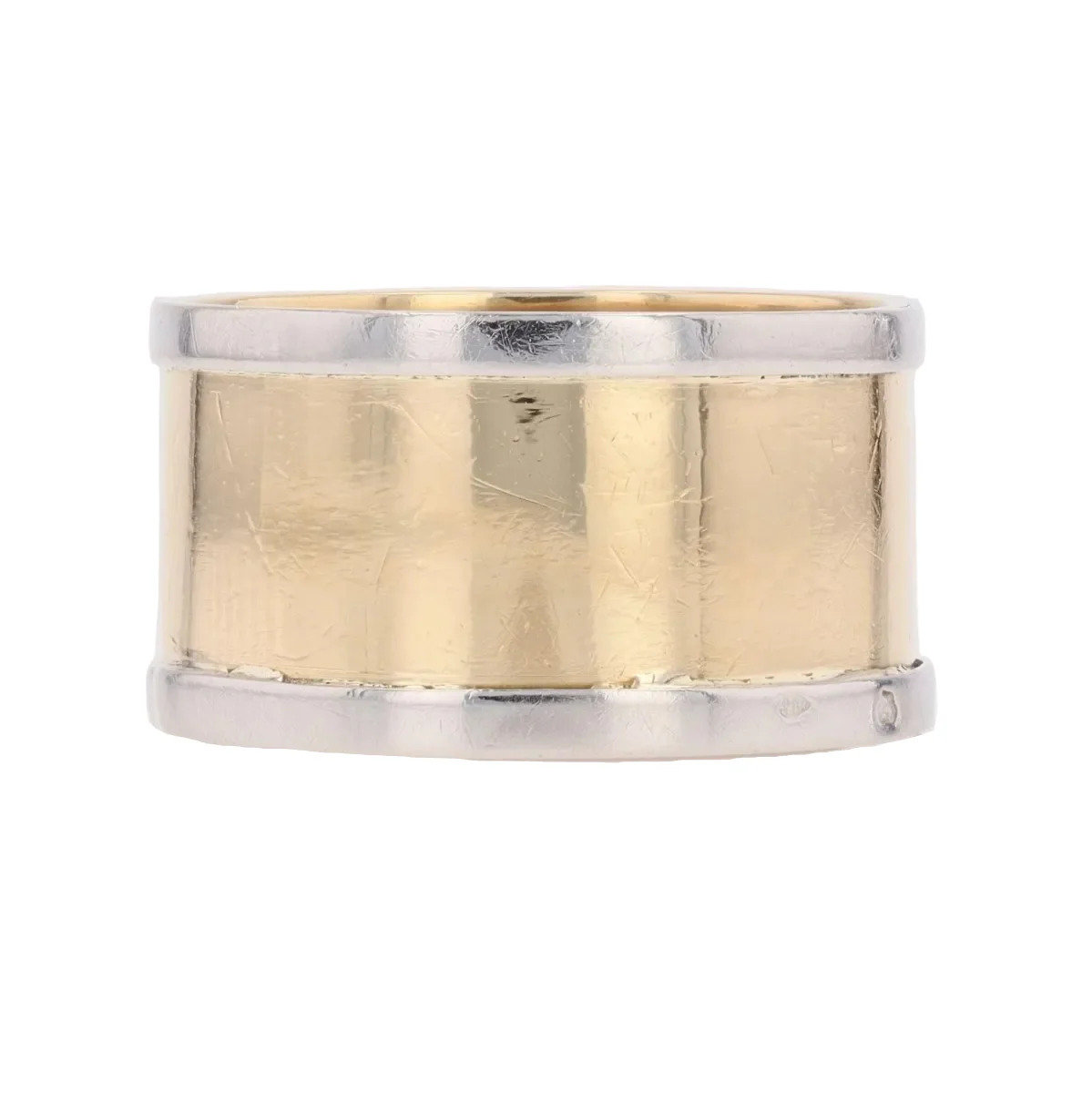 Yellow gold and White gold Bandeau Ring - Image 3