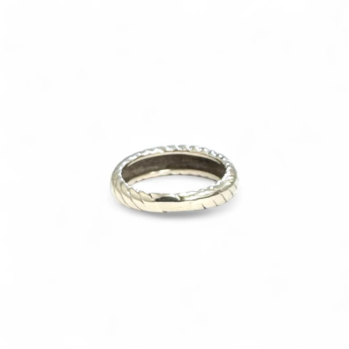 Bague BOUCHERON torsadé en or gris - Image 5