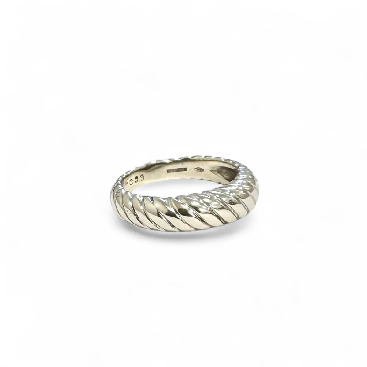Bague BOUCHERON torsadé en or gris - Image 6