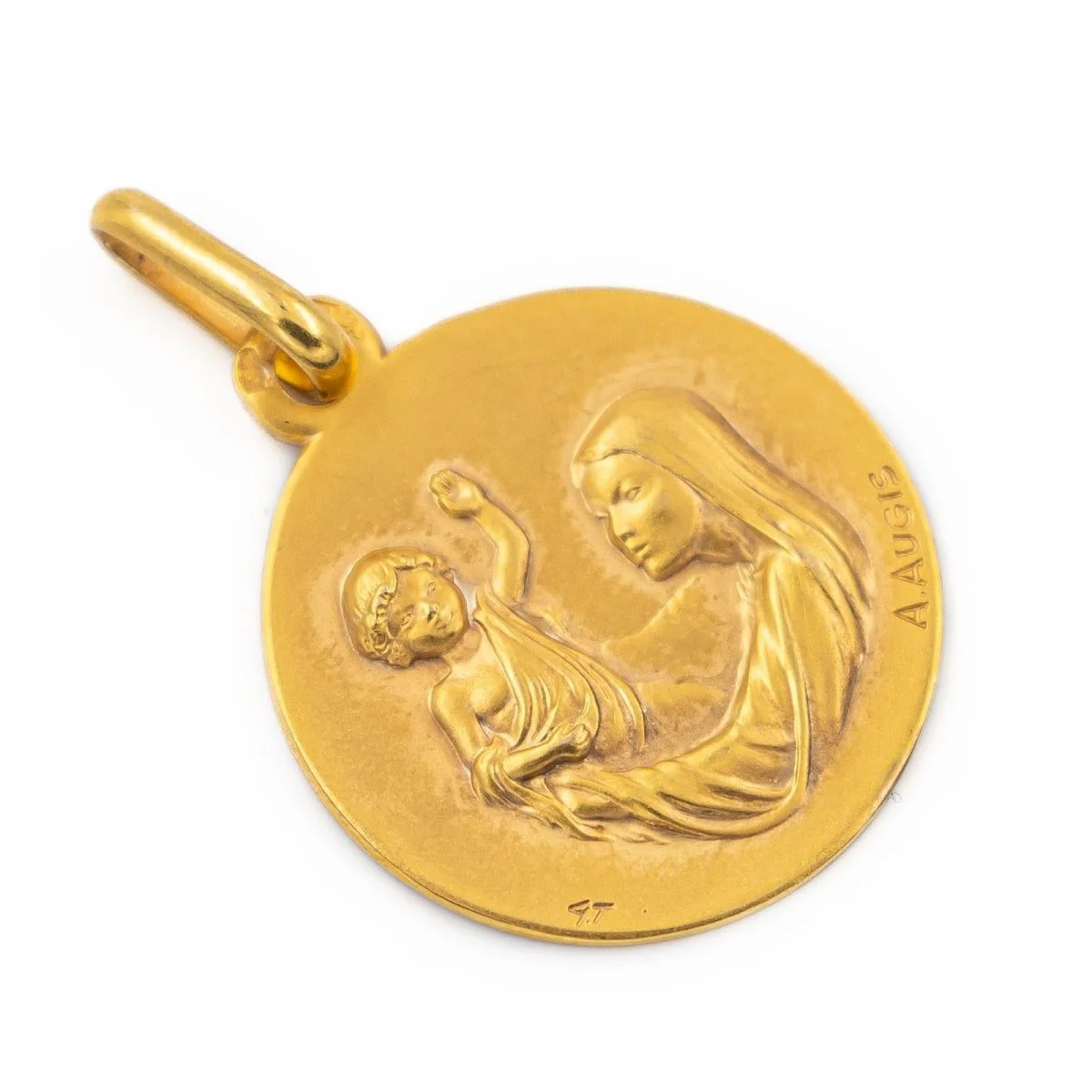 AUGIS pendant in yellow gold - Image 2