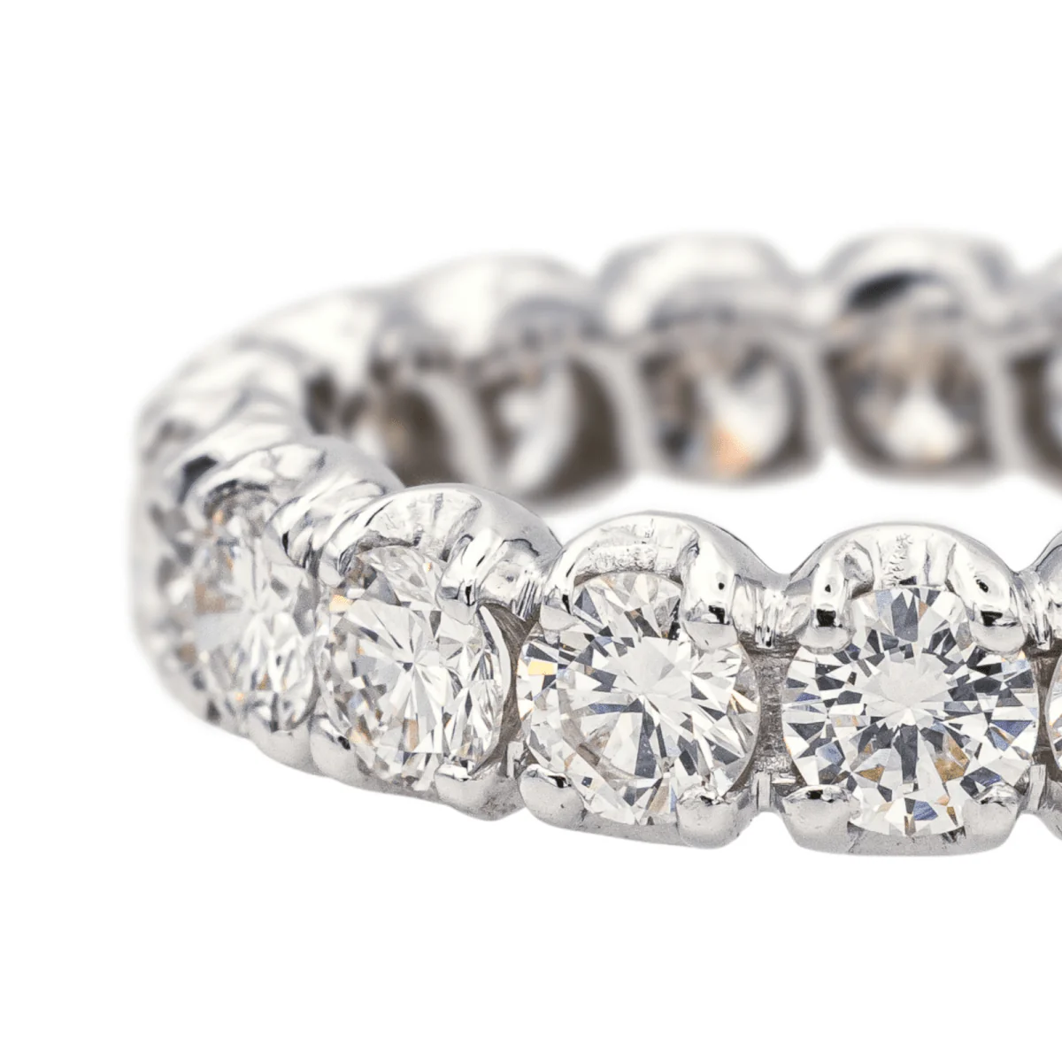 Ring Alliance in white gold and diamonds - Image 4