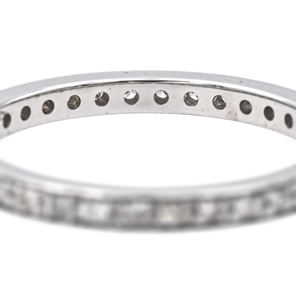 Alliance ring in white gold and diamonds - Image 3