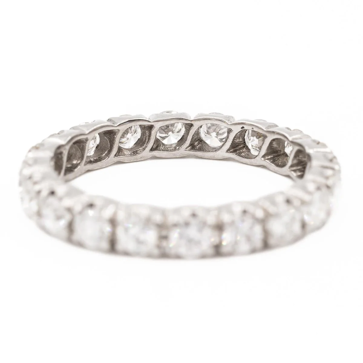 American Alliance ring in white gold and diamond - Image 2