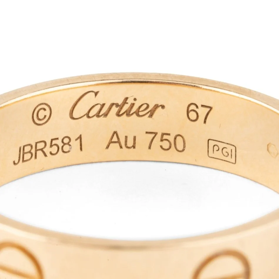 CARTIER “Love” wedding ring in yellow gold - Image 4
