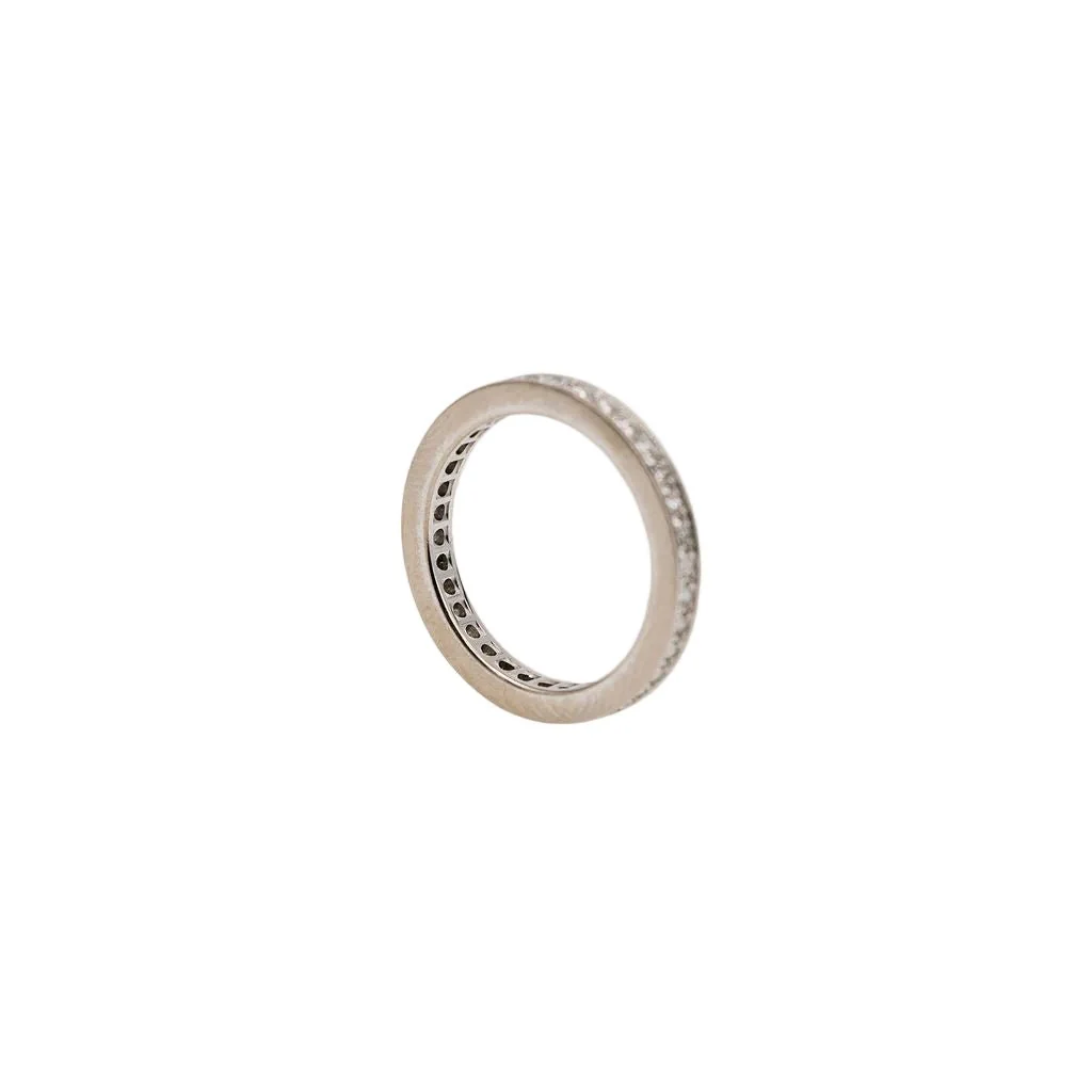 MAUBOUSSIN Wedding band ring in white gold and diamonds - Image 3