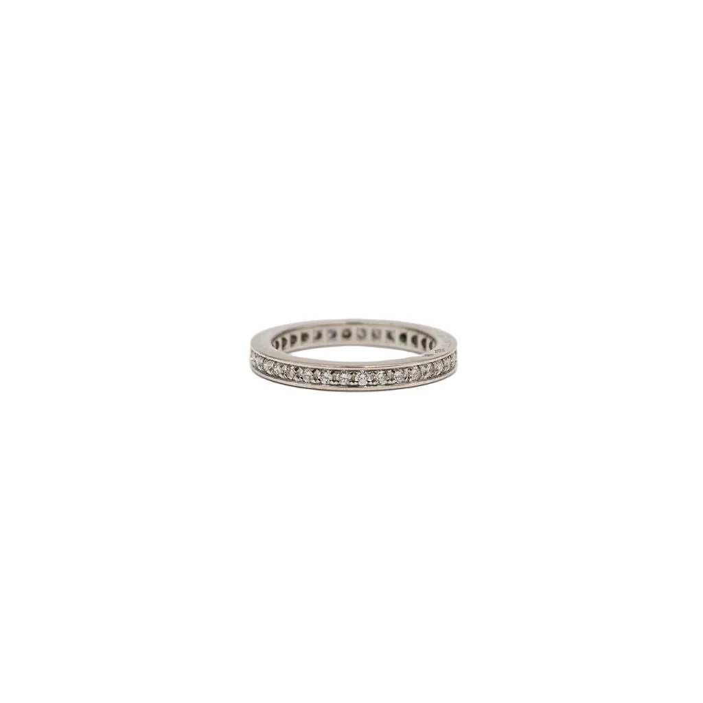 MAUBOUSSIN Wedding band ring in white gold and diamonds - Image 4