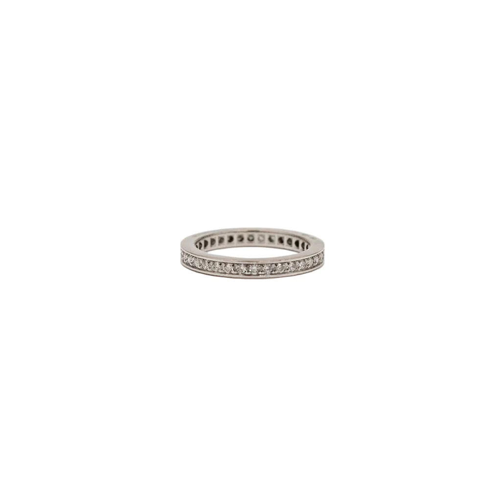 MAUBOUSSIN Wedding band ring in white gold and diamonds - Image 5