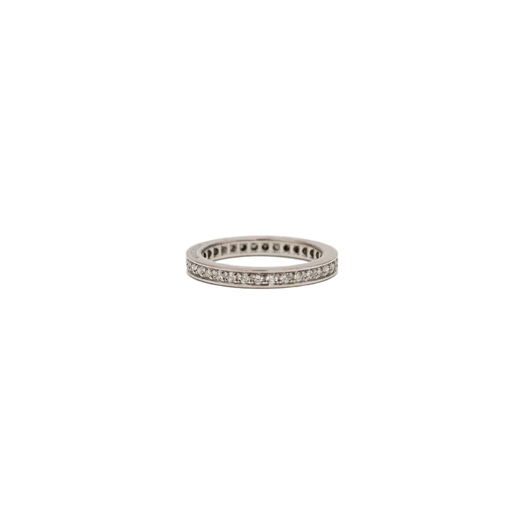 MAUBOUSSIN Wedding band ring in white gold and diamonds - Image 6