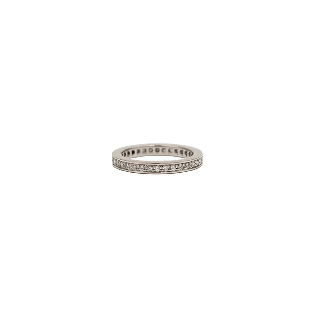 MAUBOUSSIN Wedding band ring in white gold and diamonds - Image 7