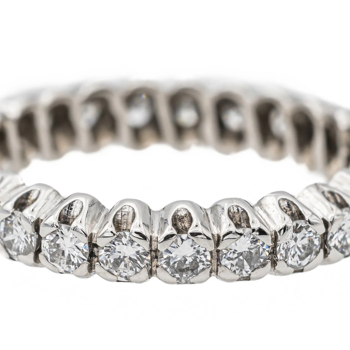 Wedding Ring White Gold Diamond - Image 7