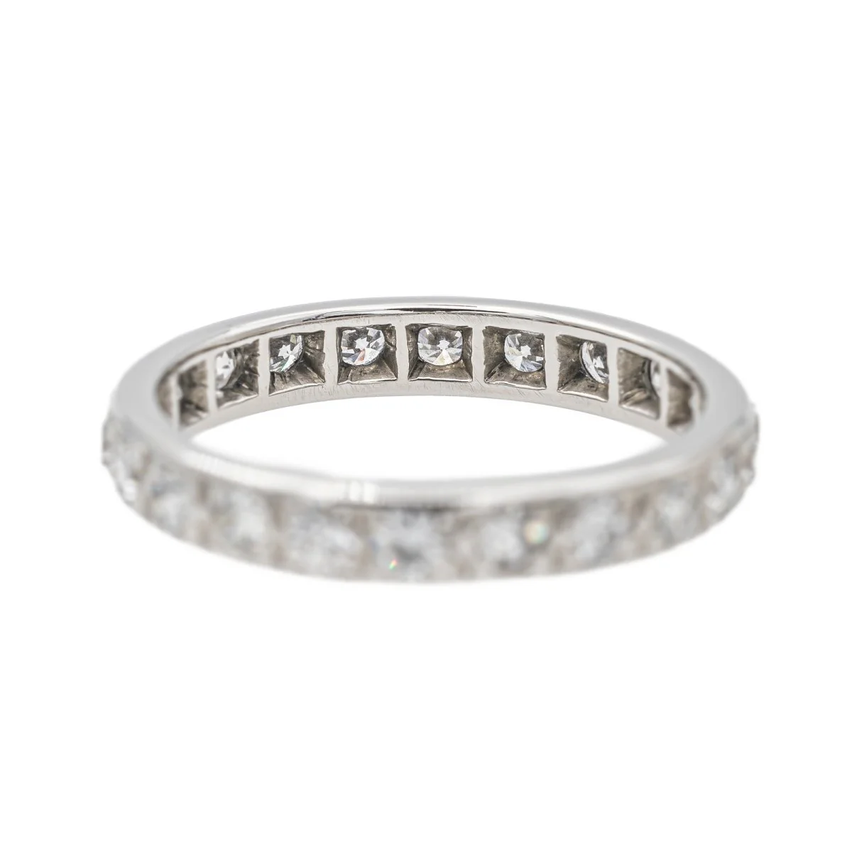 Wedding Ring White Gold Diamond - Image 5