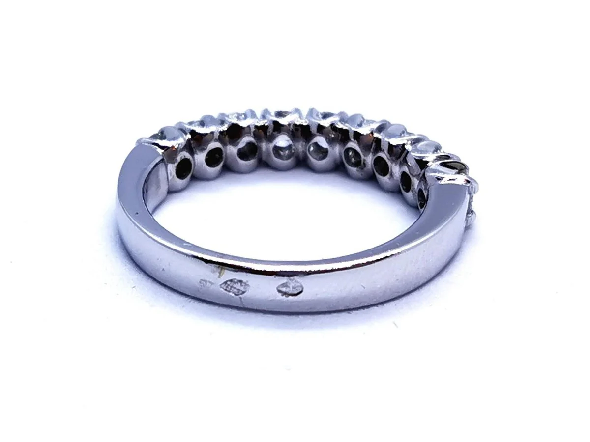 Wedding Ring White Gold Diamond - Image 4