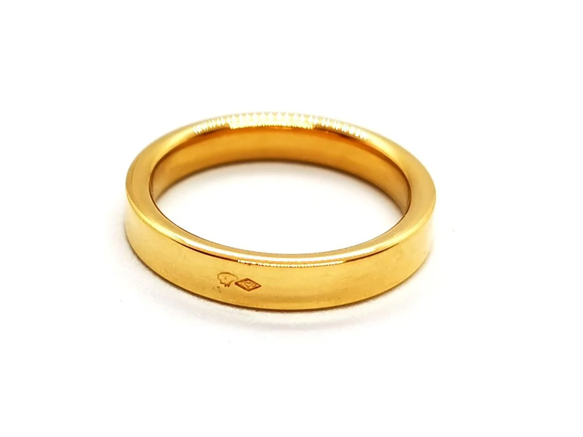 Yellow Gold Alliance Ring - Image 3