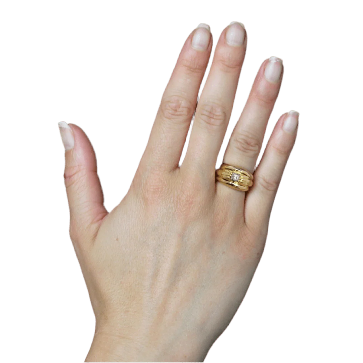 Ring old rush diamond - Image 2