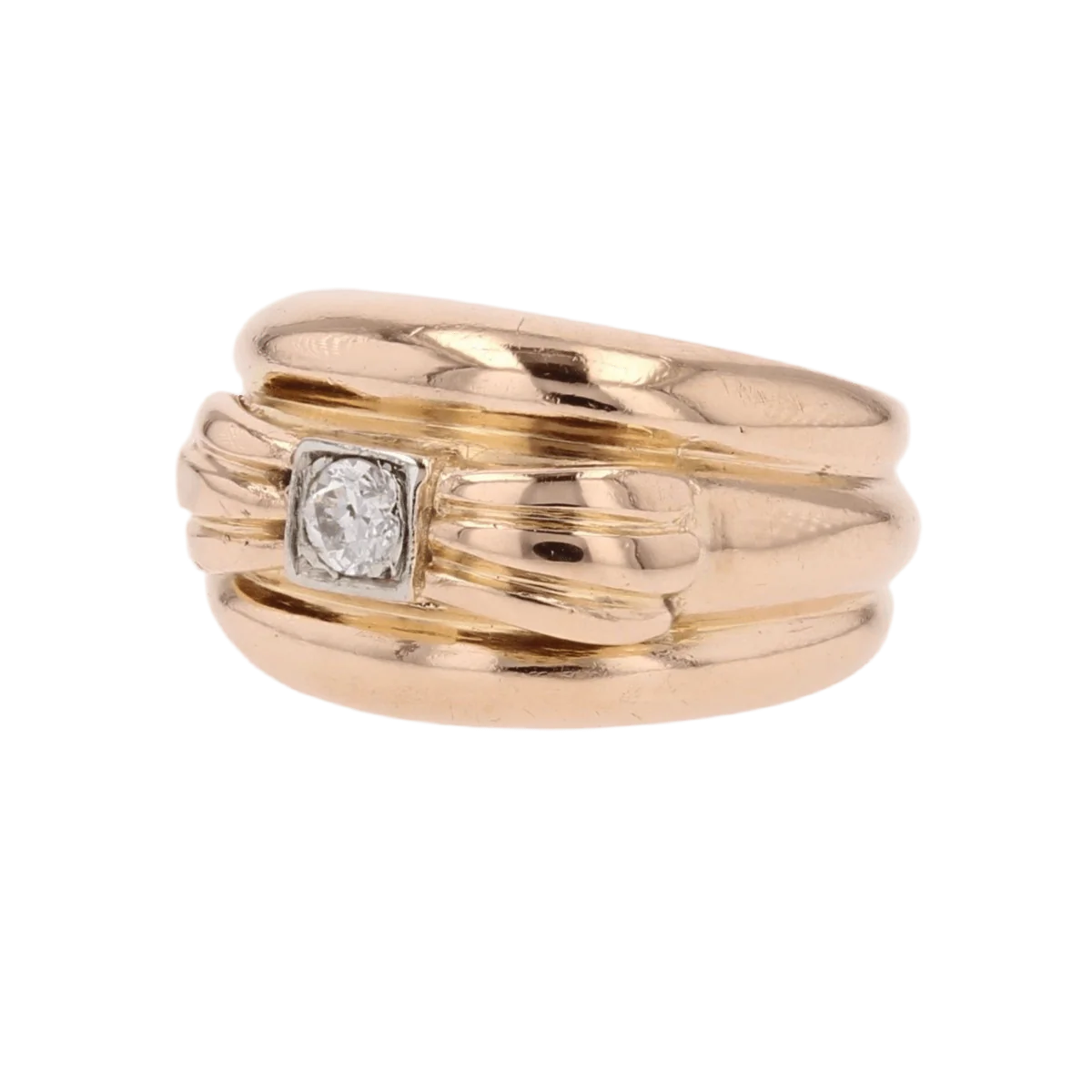 Ring old rush diamond - Image 3