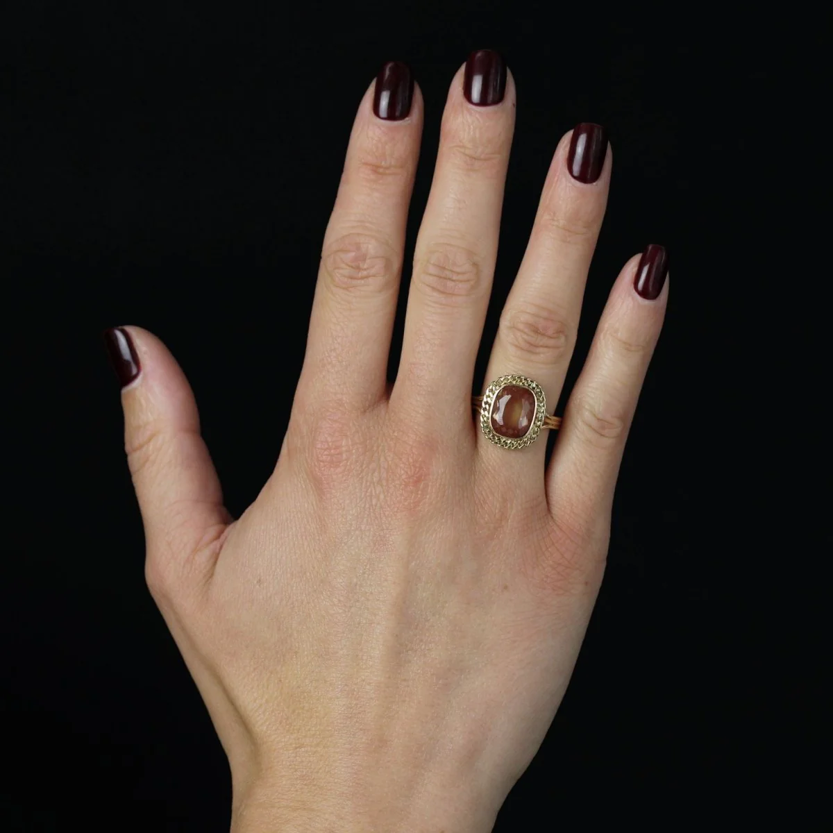 Ring ancient sun stone called Sunstone - Image 2