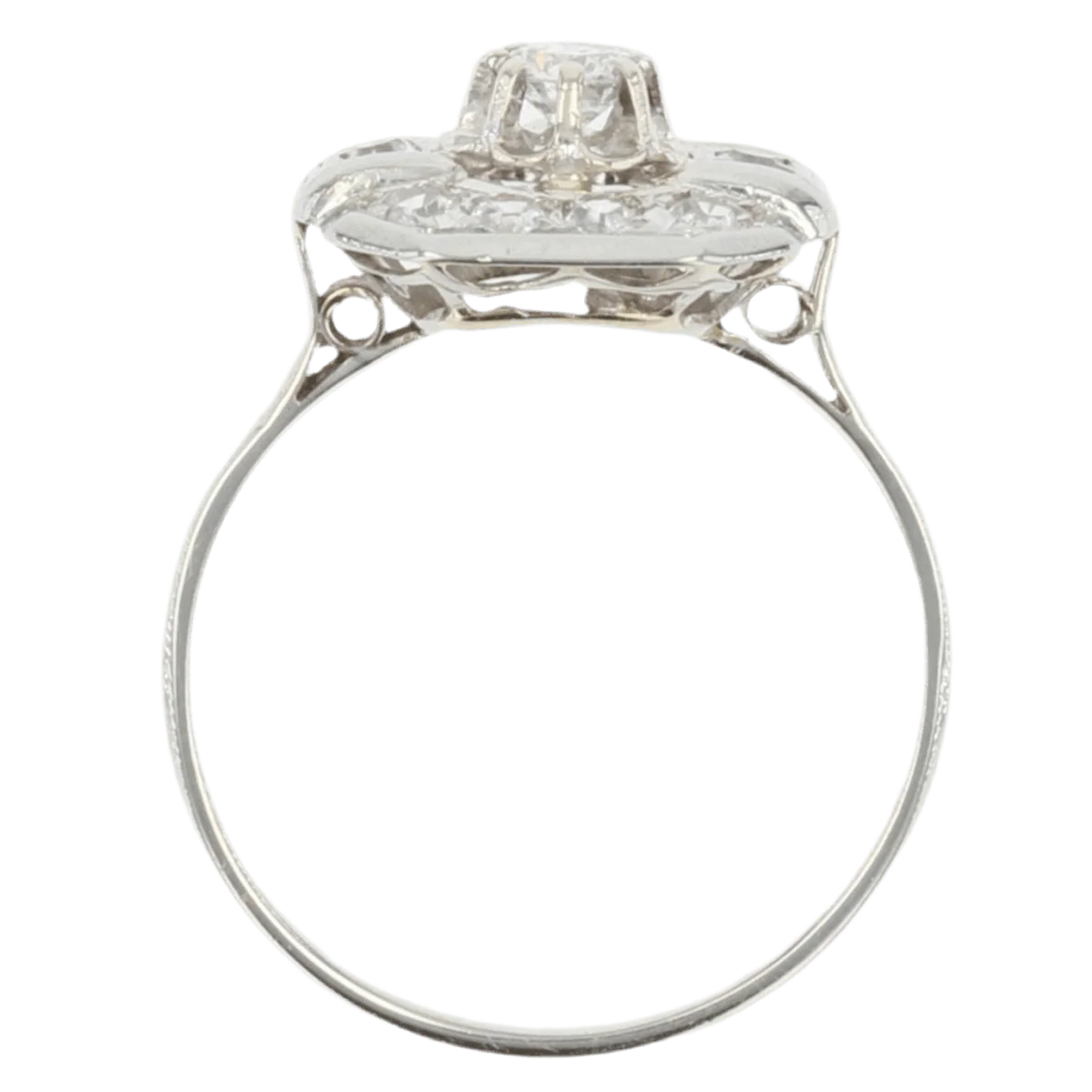 Ring Surroundings in white gold and diamonds - Image 6