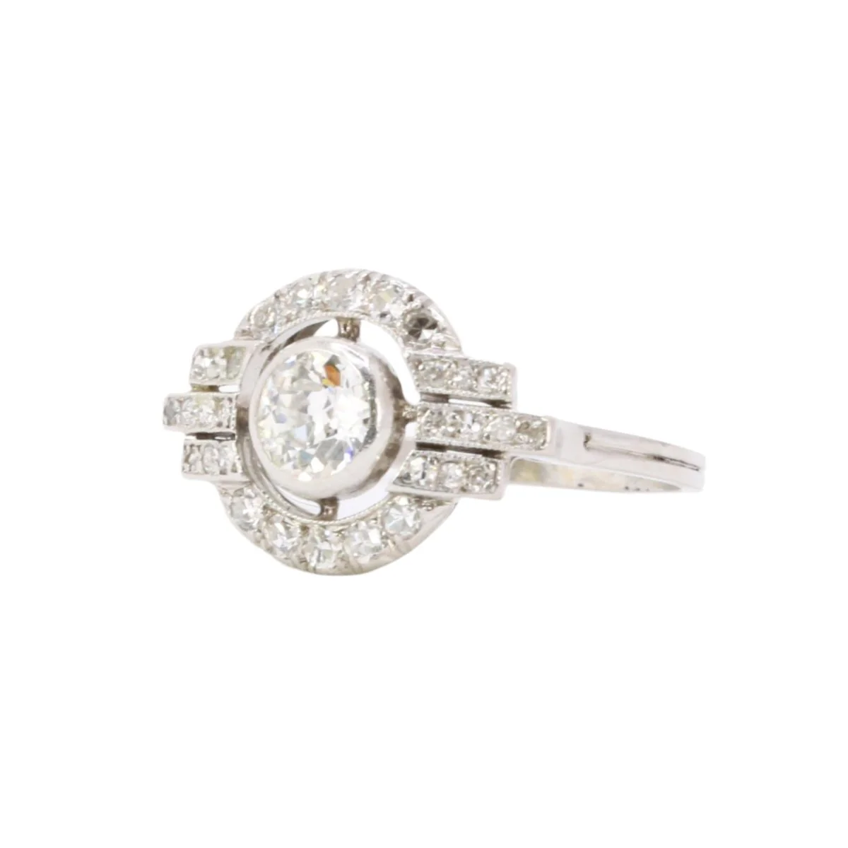 Ring at paltinium and diamonds - Image 3