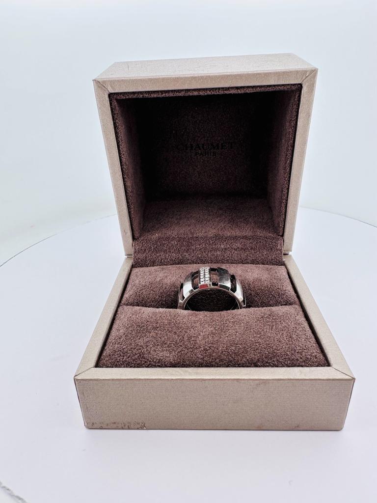 CHAUMET ring in white gold and diamonds - Image 5