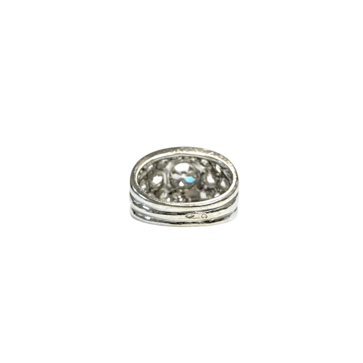 Ring Headband in white gold and diamonds - Image 4