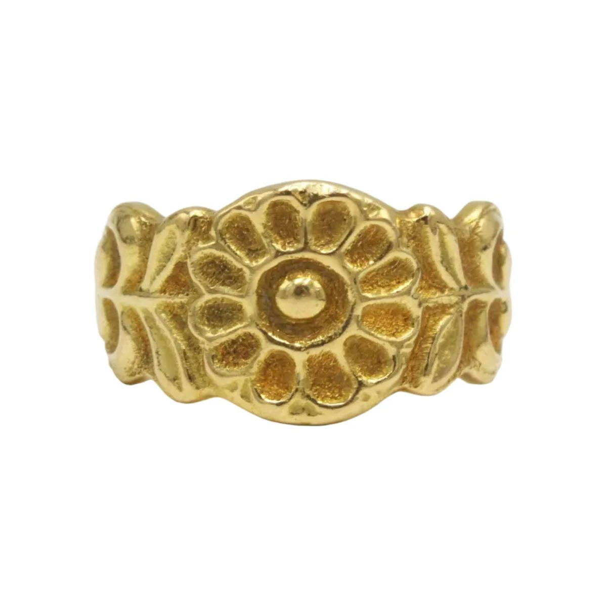 Yellow gold Bandeau Ring