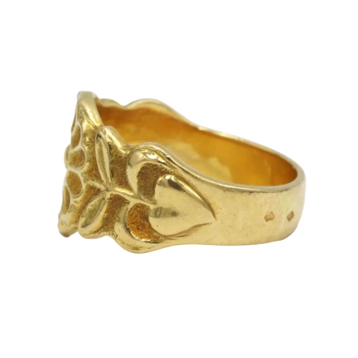 Yellow gold Bandeau Ring - Image 2