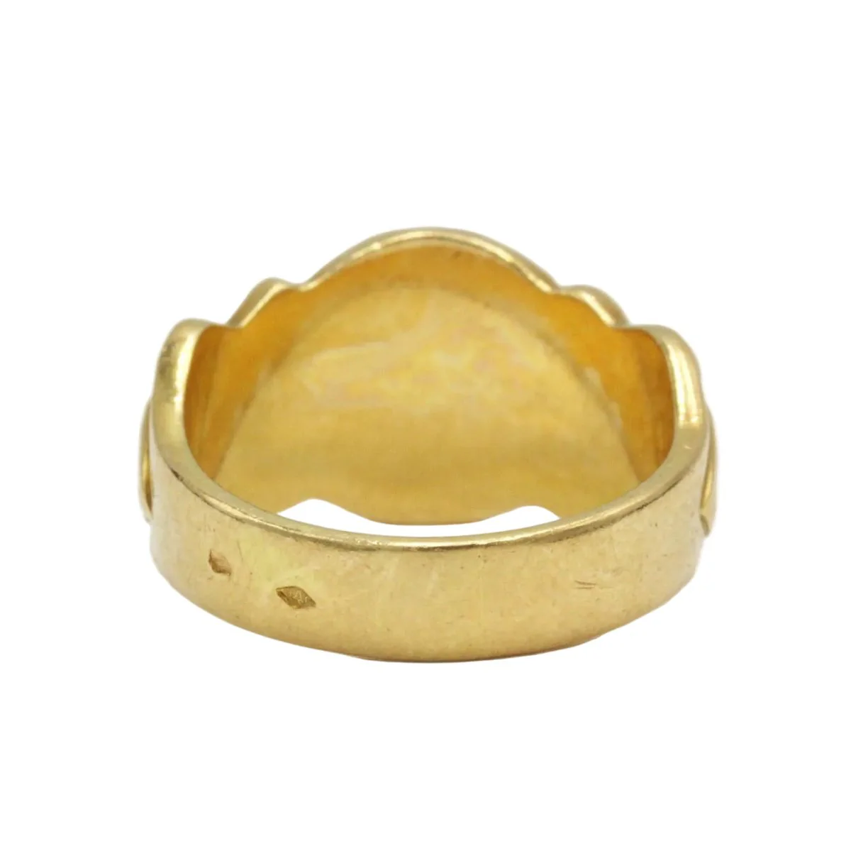 Yellow gold Bandeau Ring - Image 3