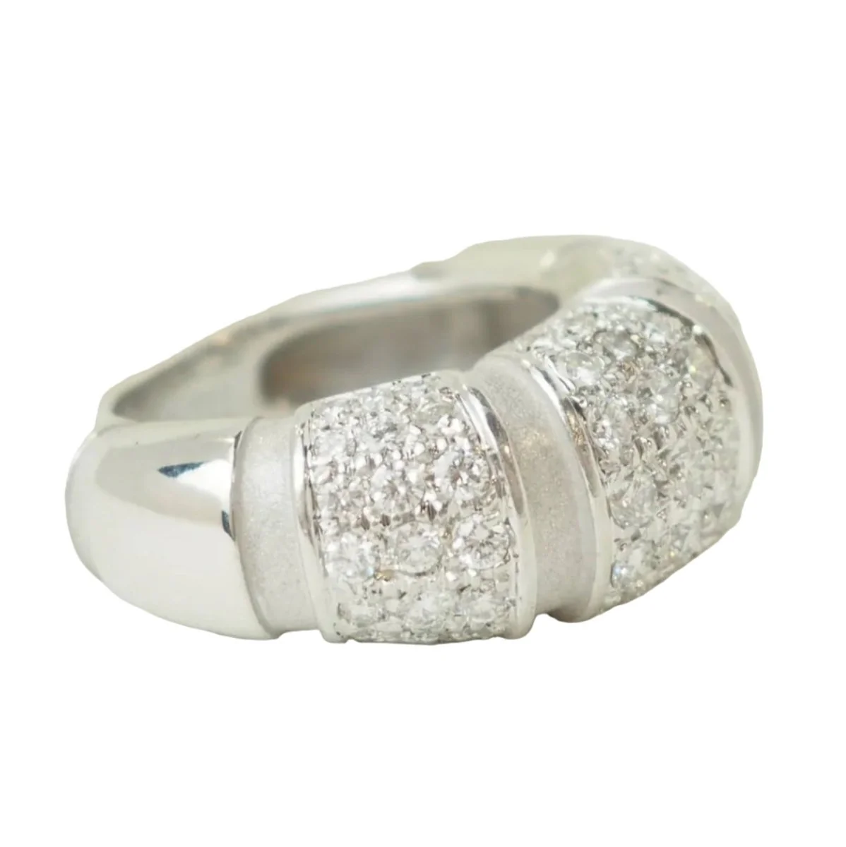 Ring MAUBOUSSIN "Nadja" headband in white gold and diamonds. - Image 5