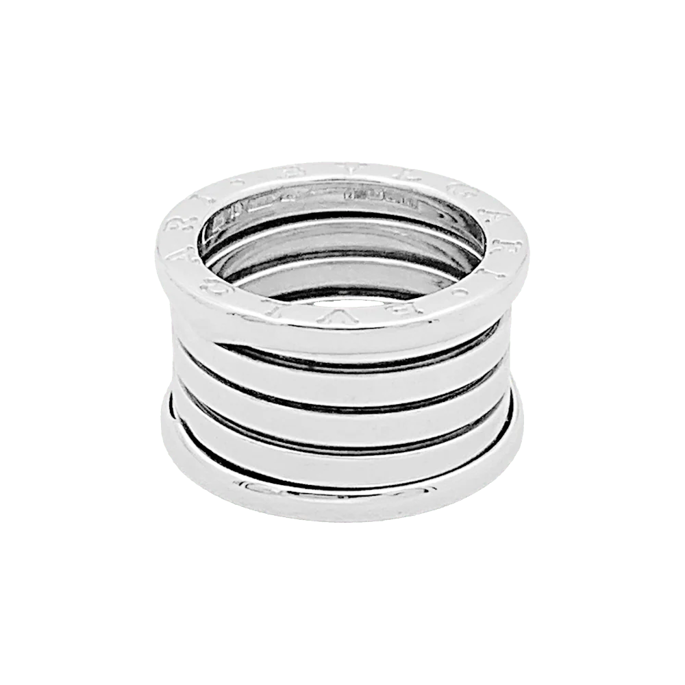 BULGARI "B.zero1" White Gold Band Ring - Image 3