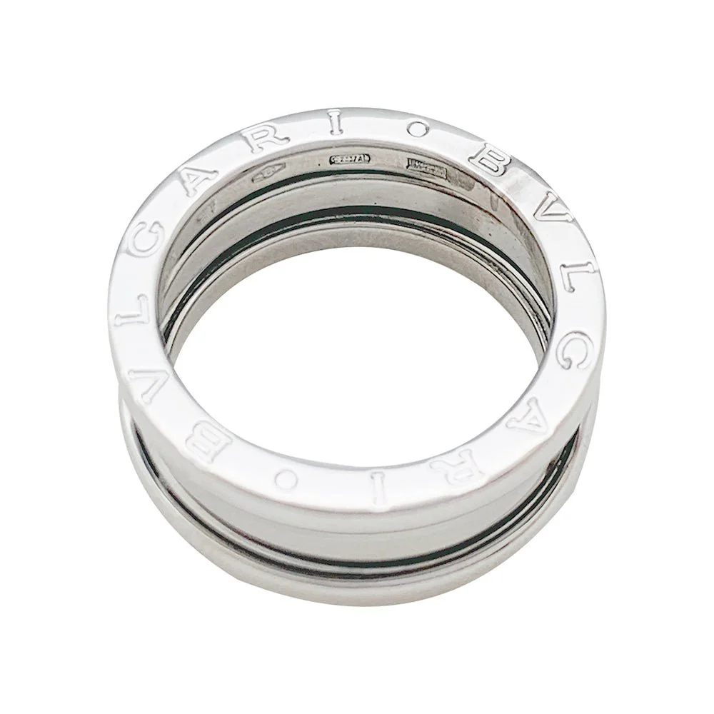 BULGARI Bandeau ring "B.Zero1" in white gold - Image 4