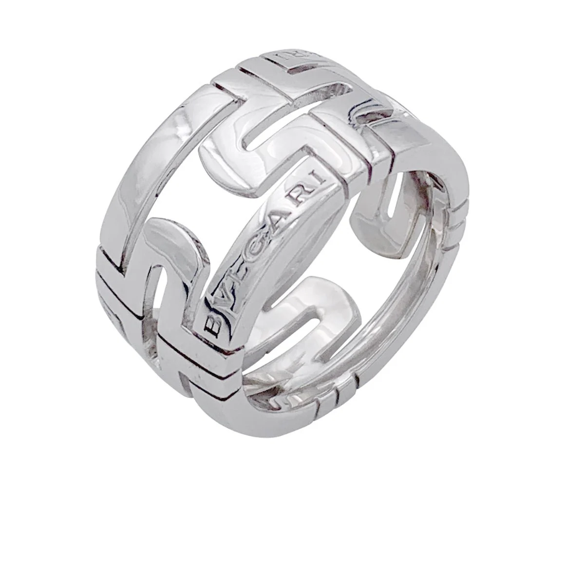 Bulgari ring, "Parentesi", white gold - Image 4