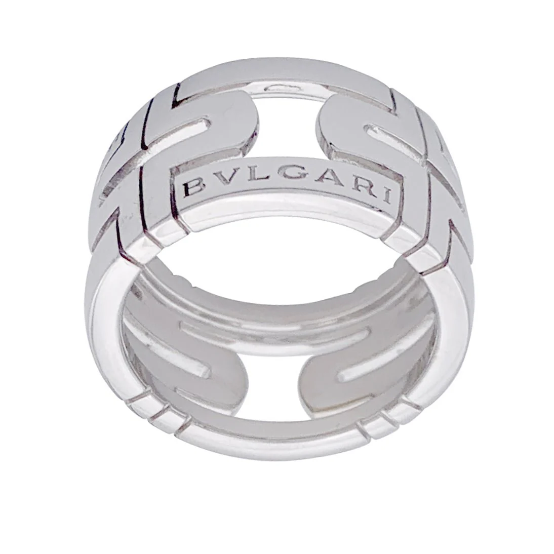 Bulgari ring, "Parentesi", white gold - Image 5