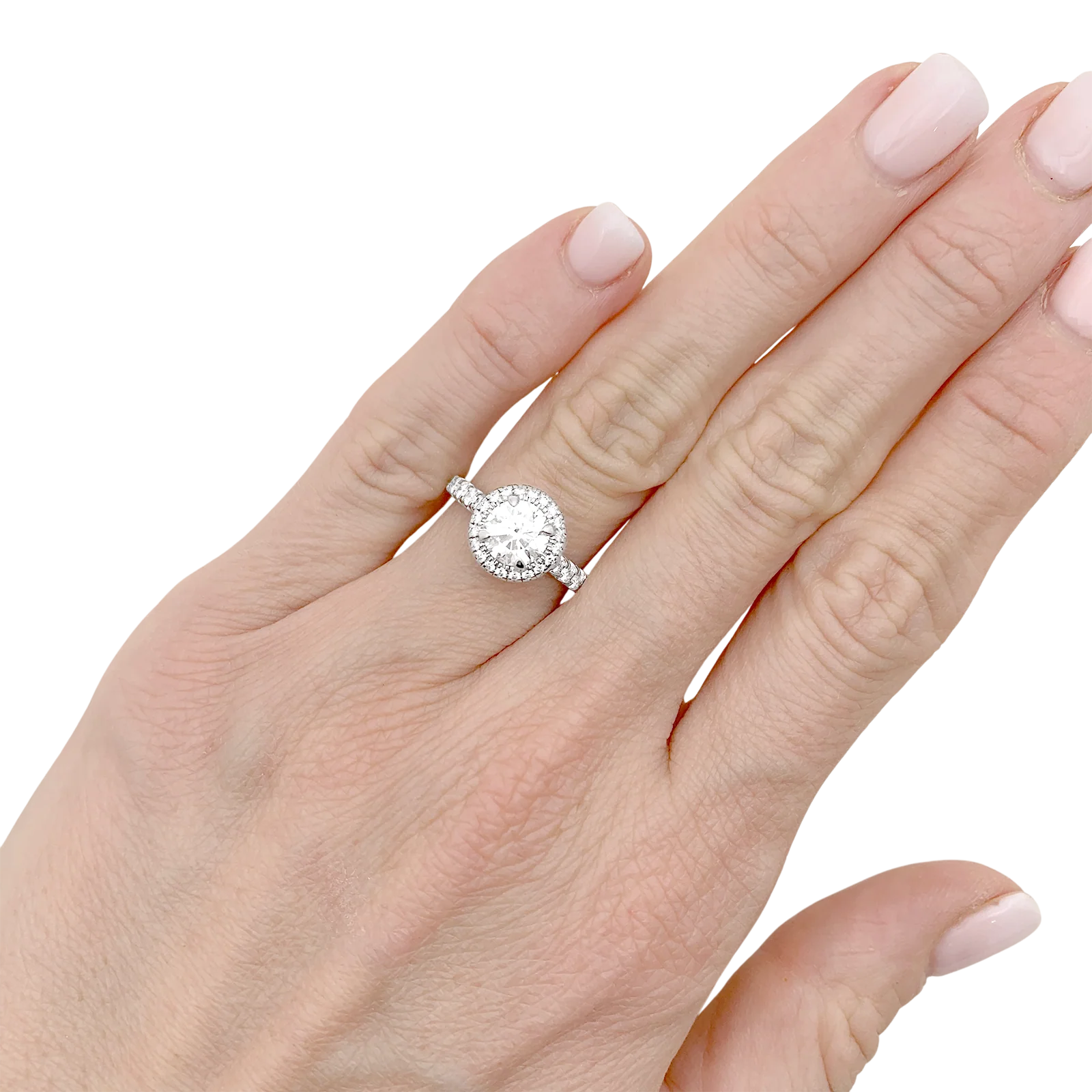 CARTIER "Destinée" Ring in Platinum and Diamonds - Image 2