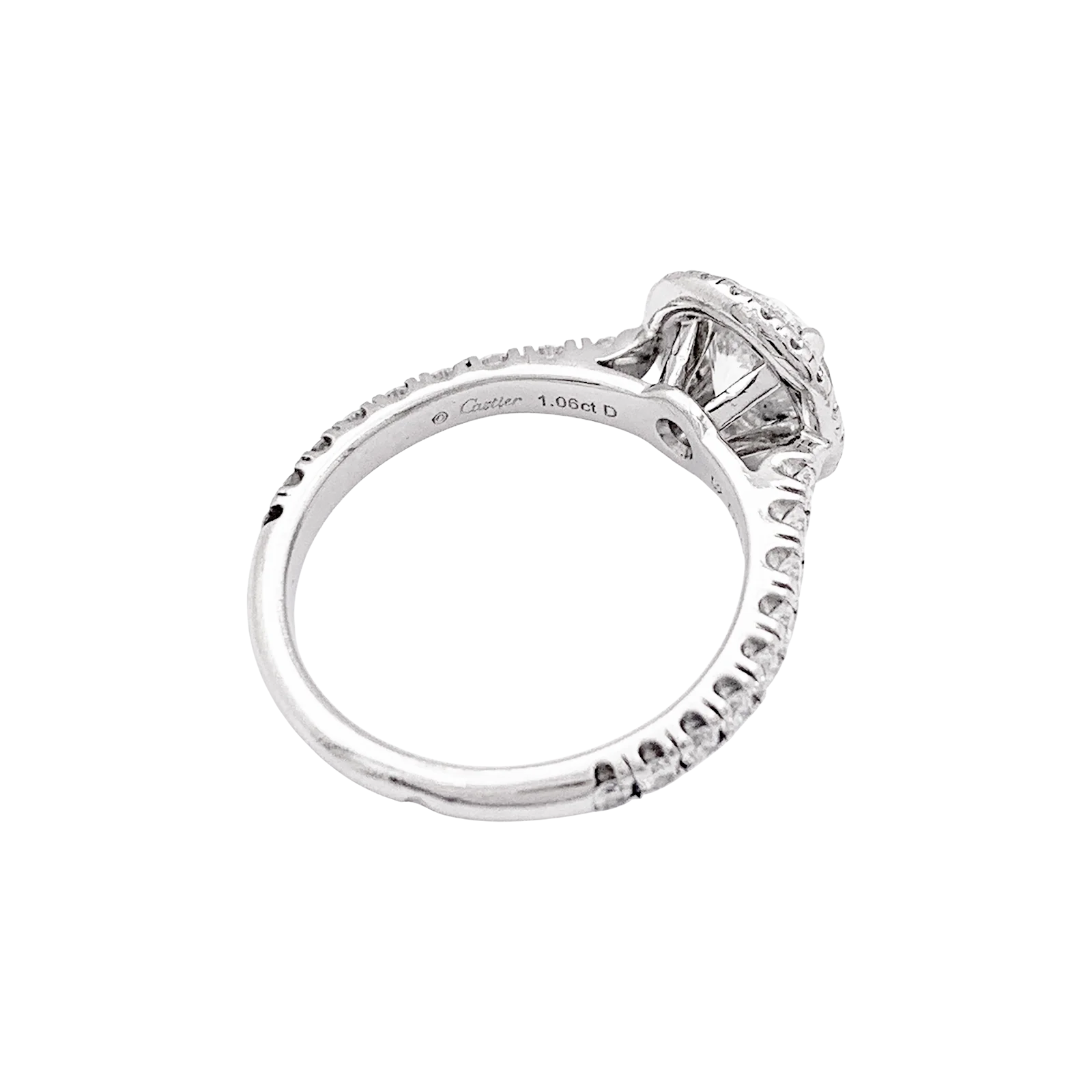 CARTIER "Destinée" Ring in Platinum and Diamonds - Image 4