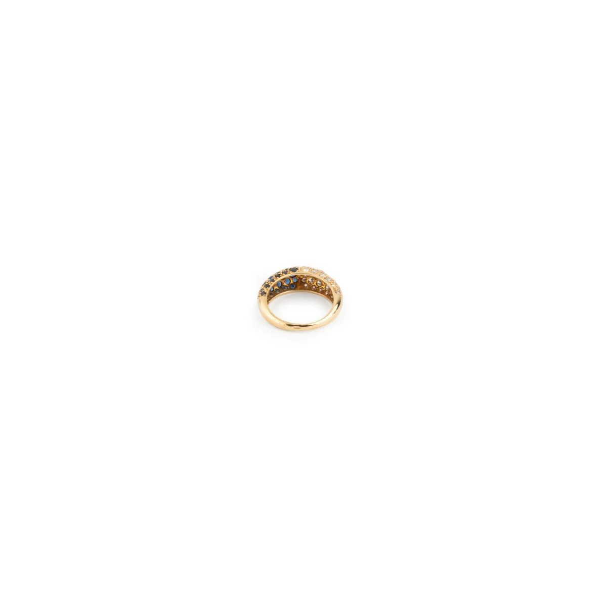 CARTIER ring in yellow gold, diamonds and sapphires - Image 5
