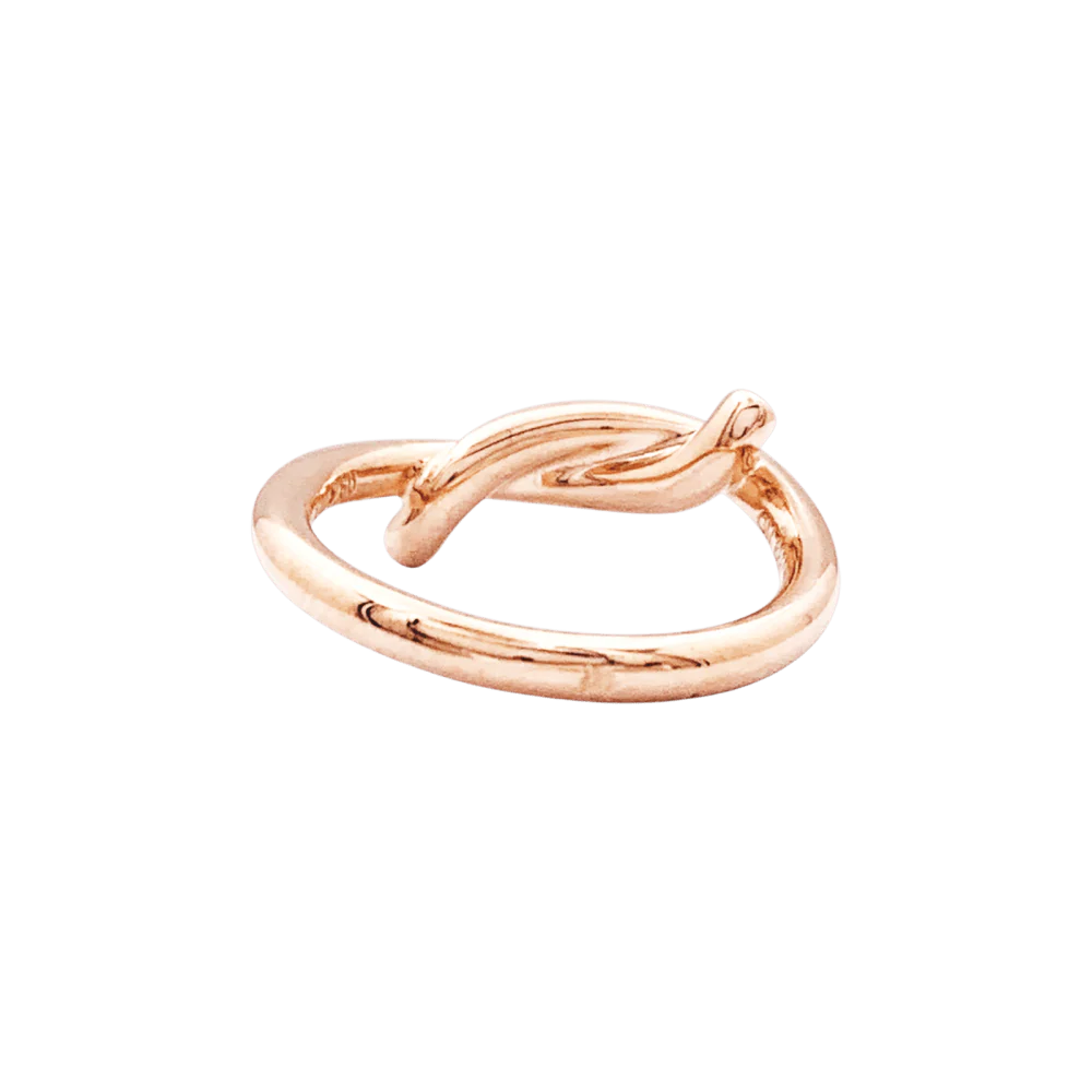 Ring CARTIER "Entrelacé" in rose gold - Image 4