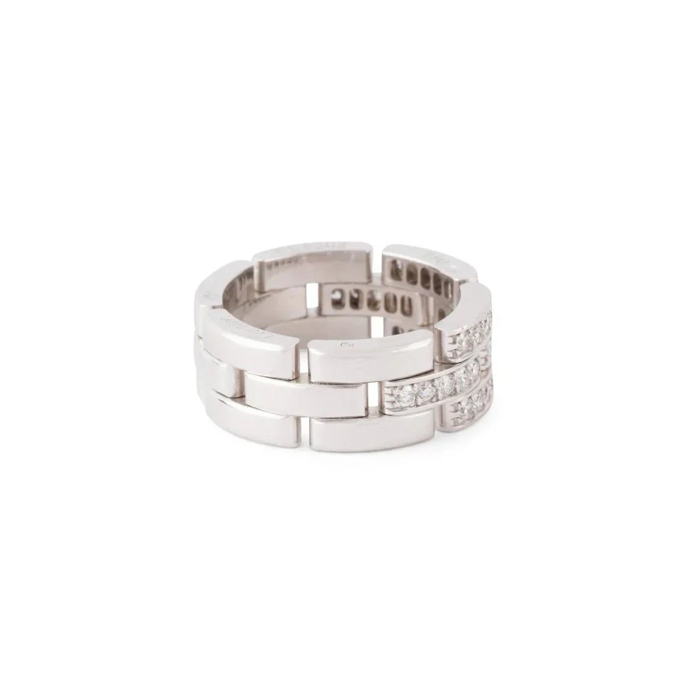Ring CARTIER "Maillon Panthère" in white gold and diamonds - Image 3