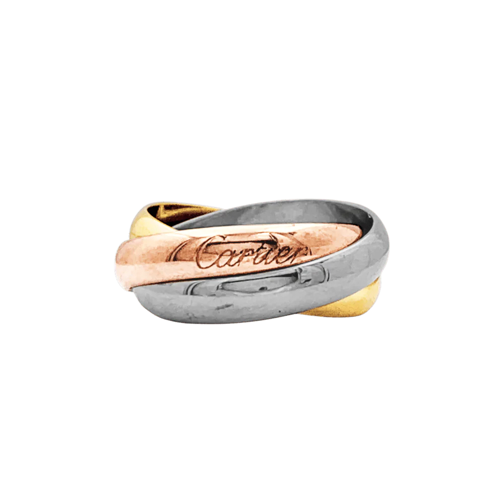 Ring Alliance CARTIER "Trinity" in white gold, yellow gold and rose gold