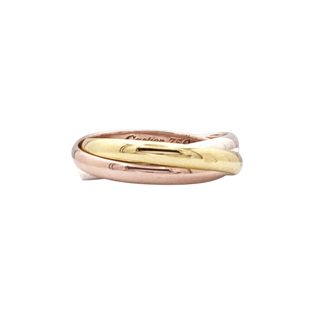 Ring Alliance CARTIER "Trinity" in yellow gold, white gold and rose gold