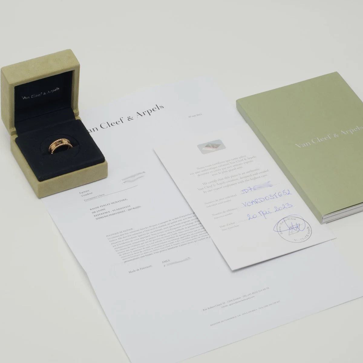 Van Cleef & Arpels Signature Pearl Ring in yellow gold - Image 6