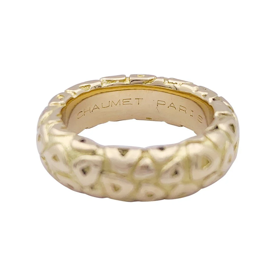 CHAUMET “Carrosse” ring in yellow gold - Image 4