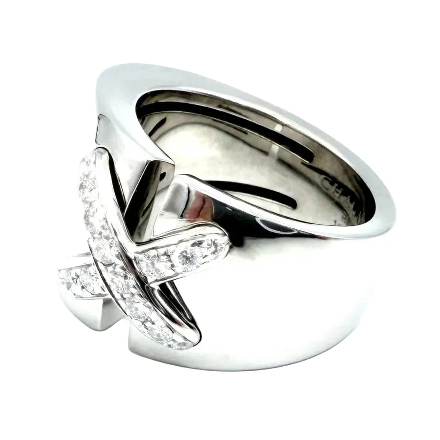 CHAUMET ring. "Liens" collection in white gold and diamonds - Image 2