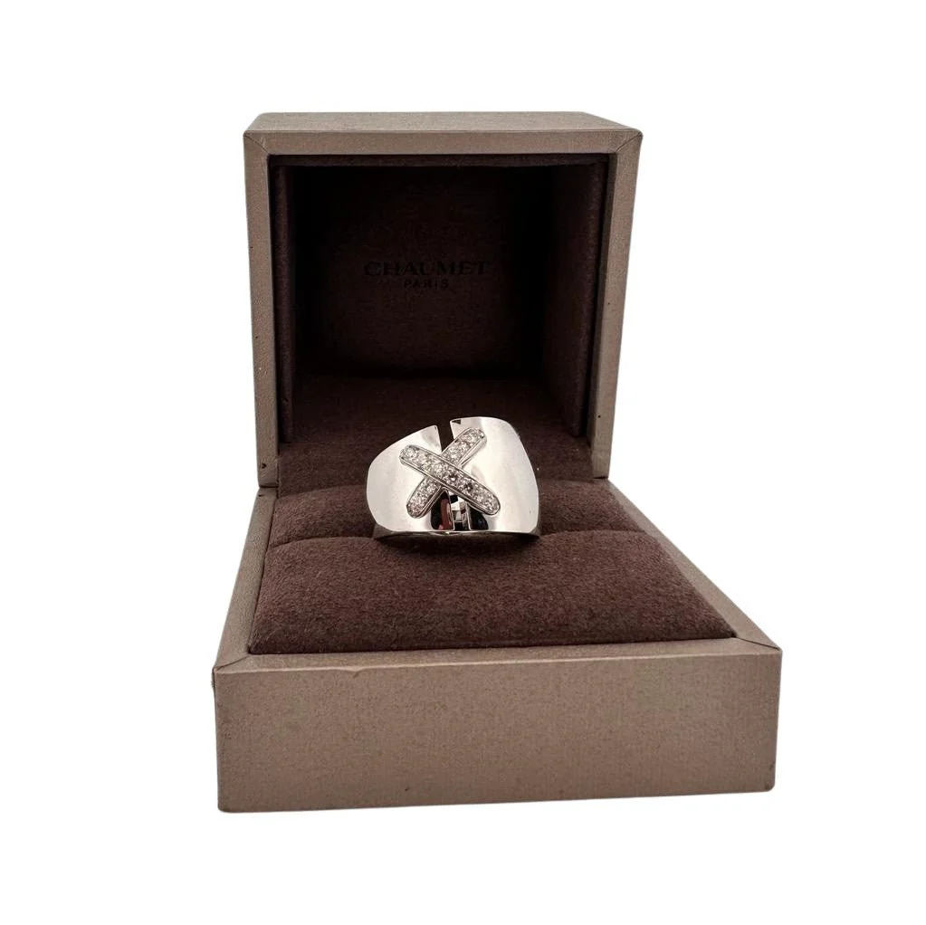 CHAUMET ''Liens'' ring in white gold and diamonds - Image 7